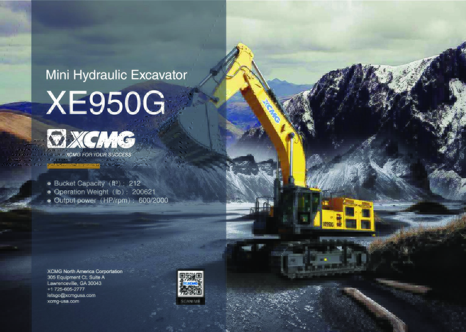 Brochure for XE950G
