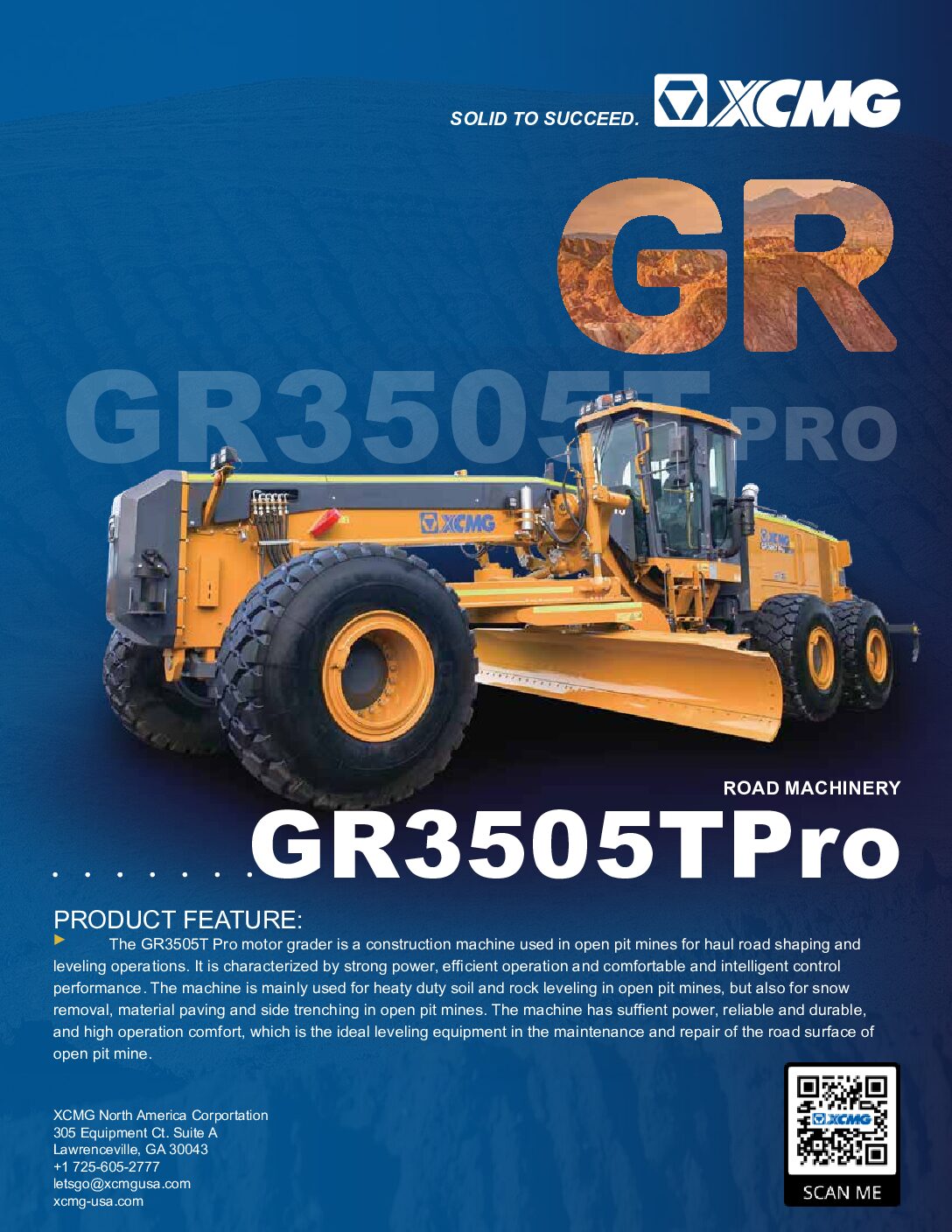 Brochure for GR3505Tpro