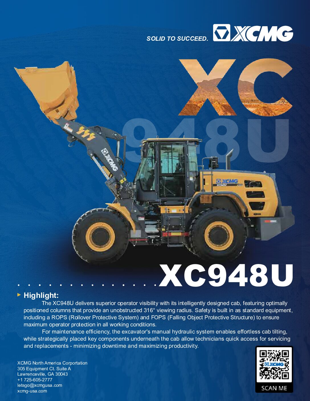 Brochure for XC948U