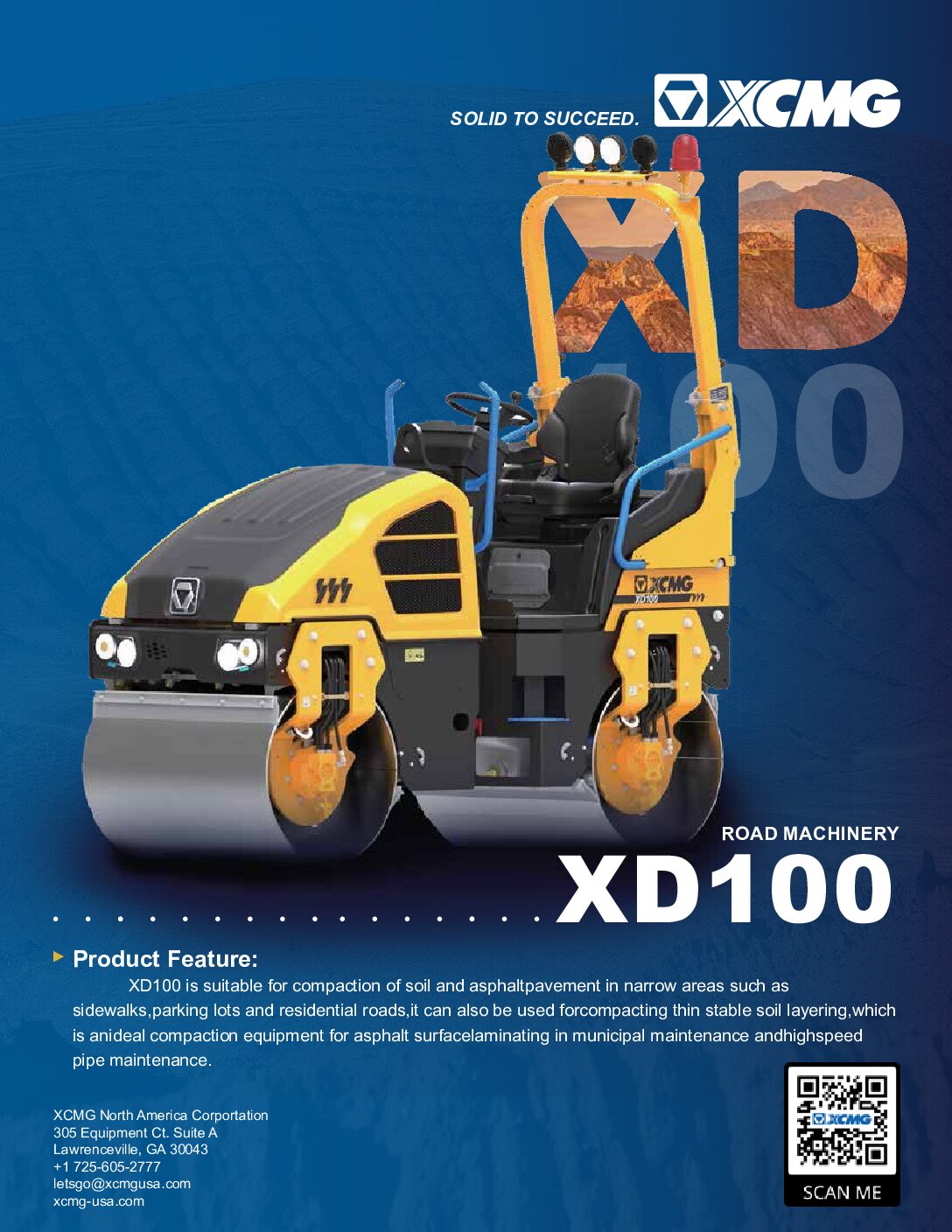 Brochure for XD100