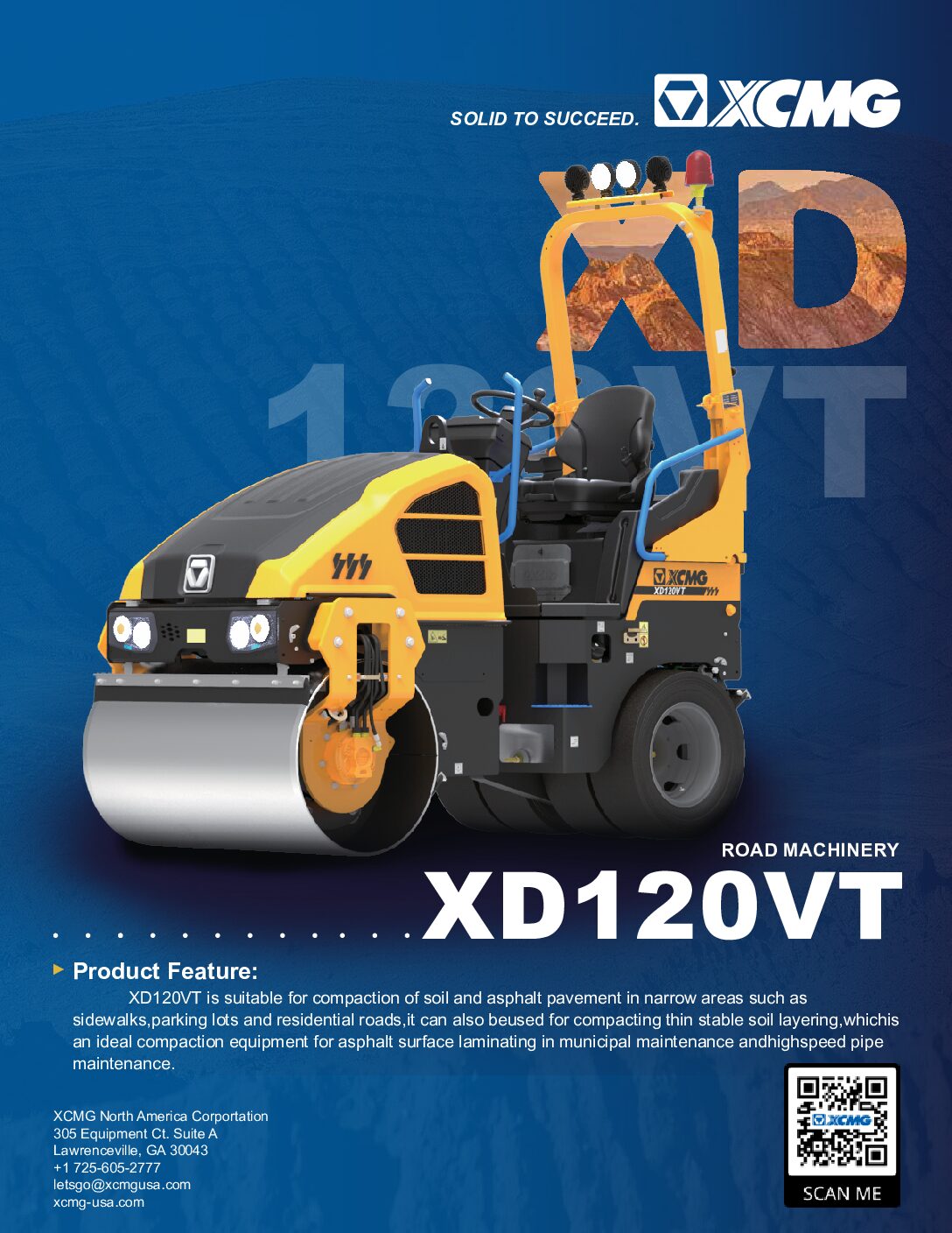 Brochure for XD120VT