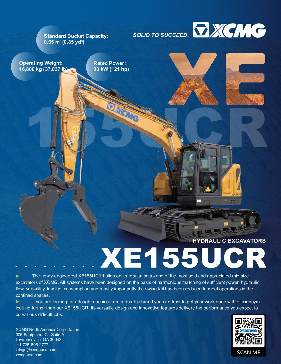Brochure for XE155UCR