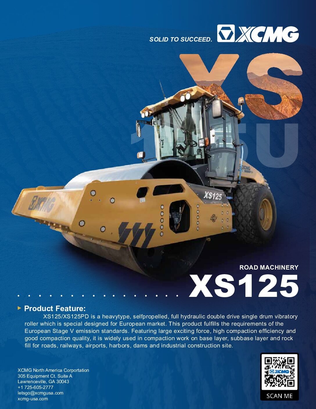 Brochure for XS125