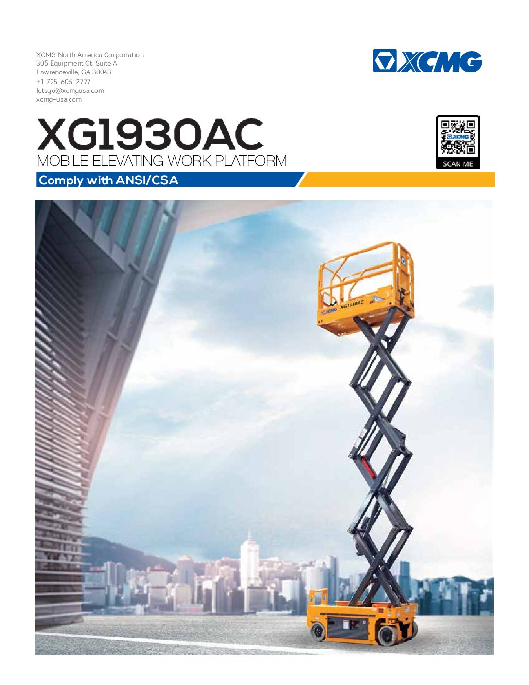 Brochure for XG1930AC