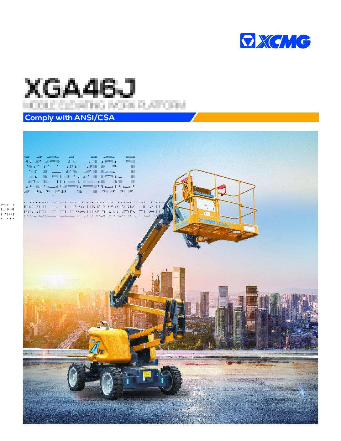 Brochure for XGA46J