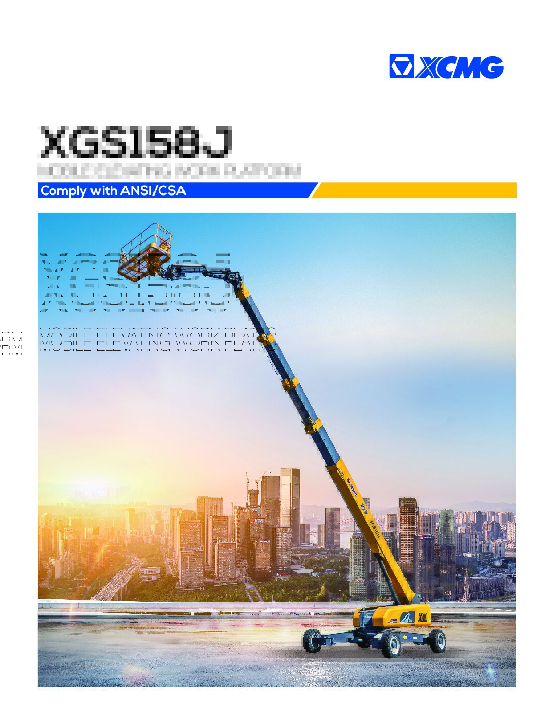 Brochure for XGS158J