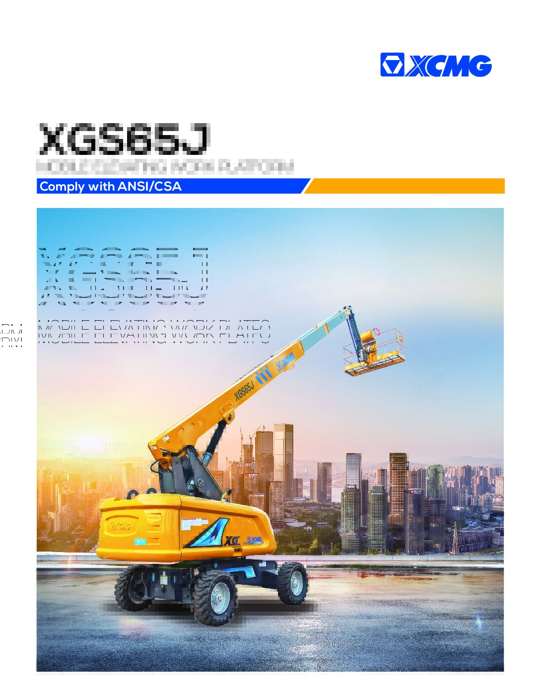 Brochure for XGS65J