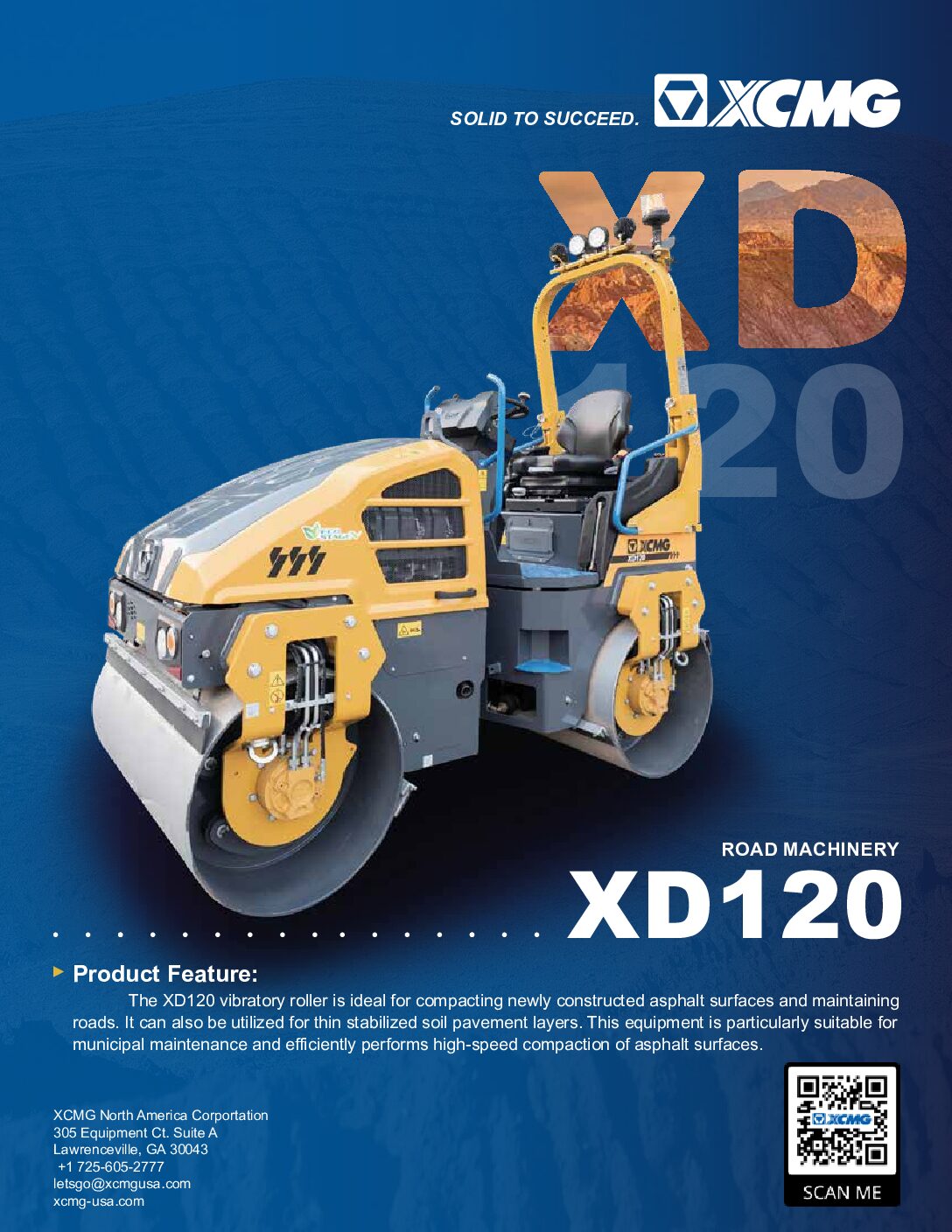 Brochure for XD120