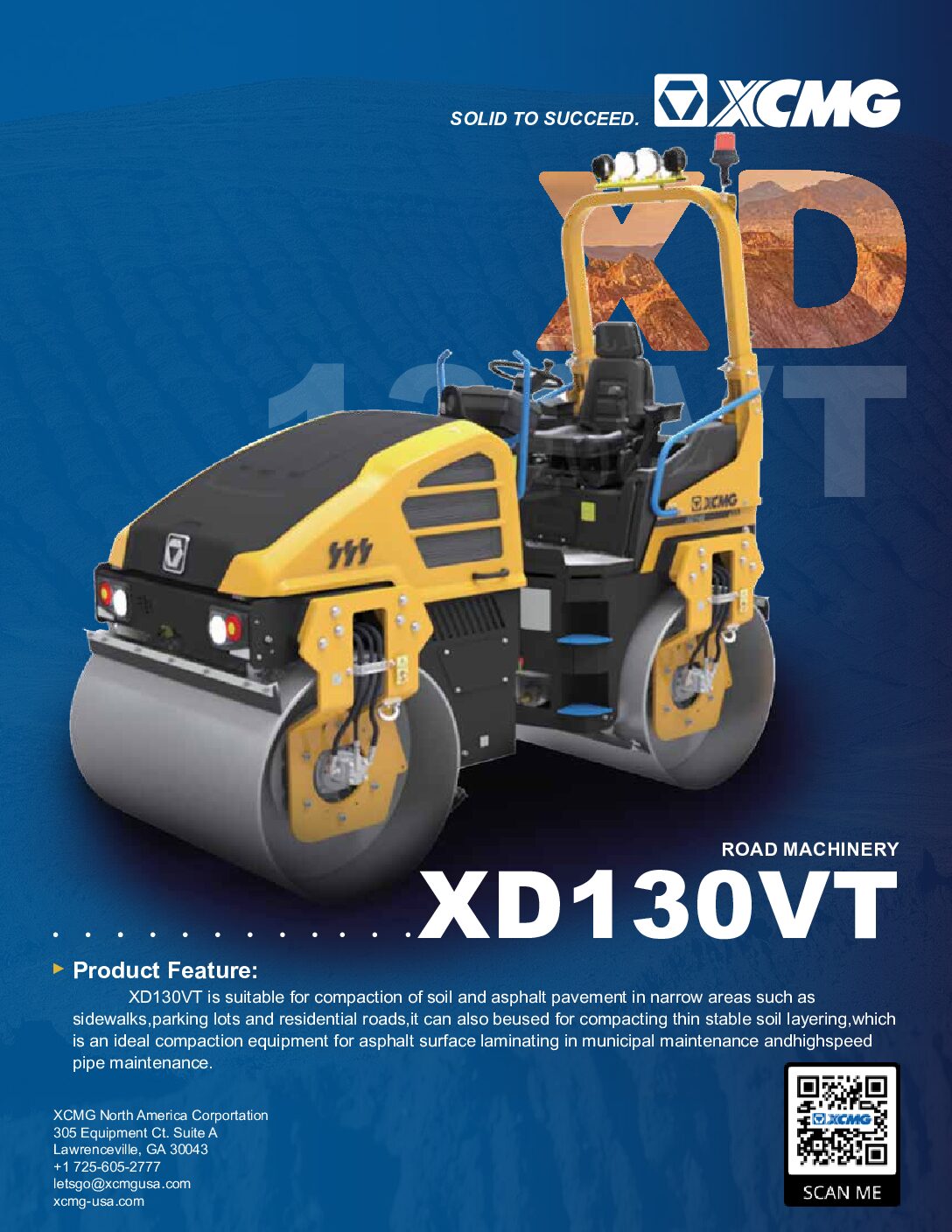 Brochure for XD130VT