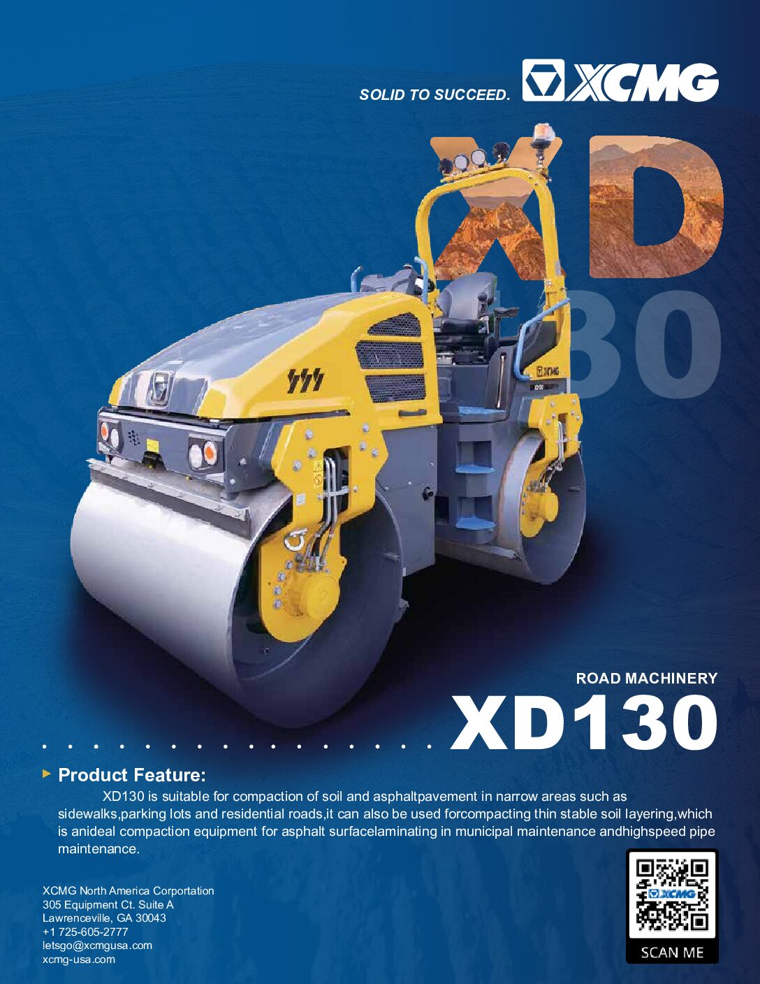 Brochure for XD130