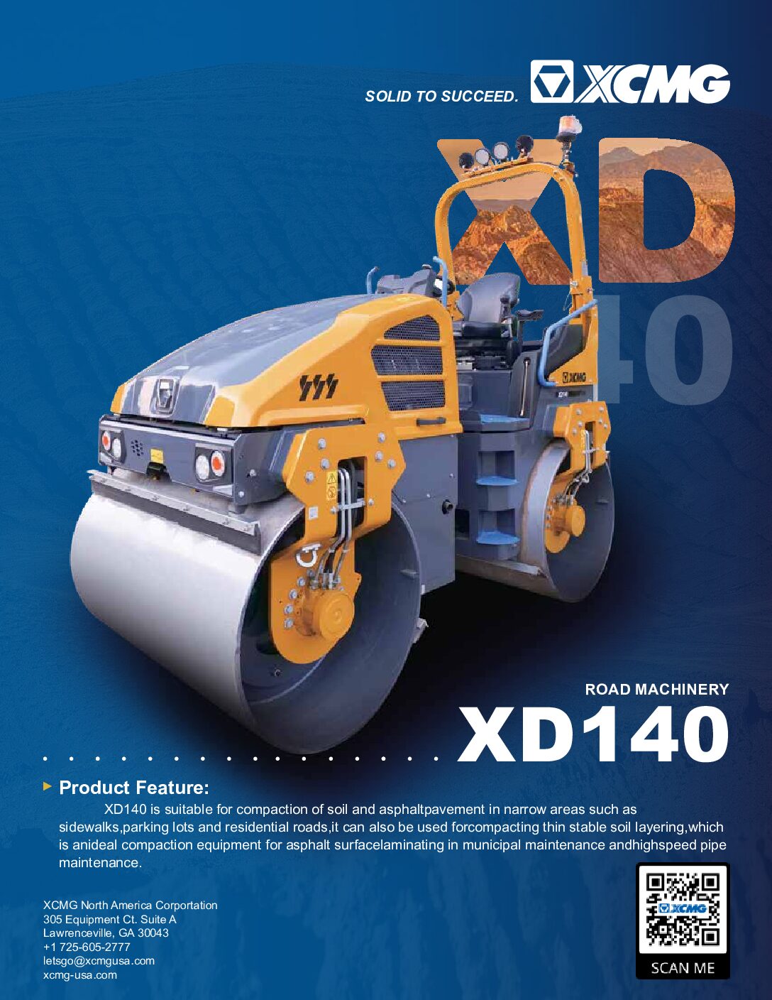 Brochure for XD140