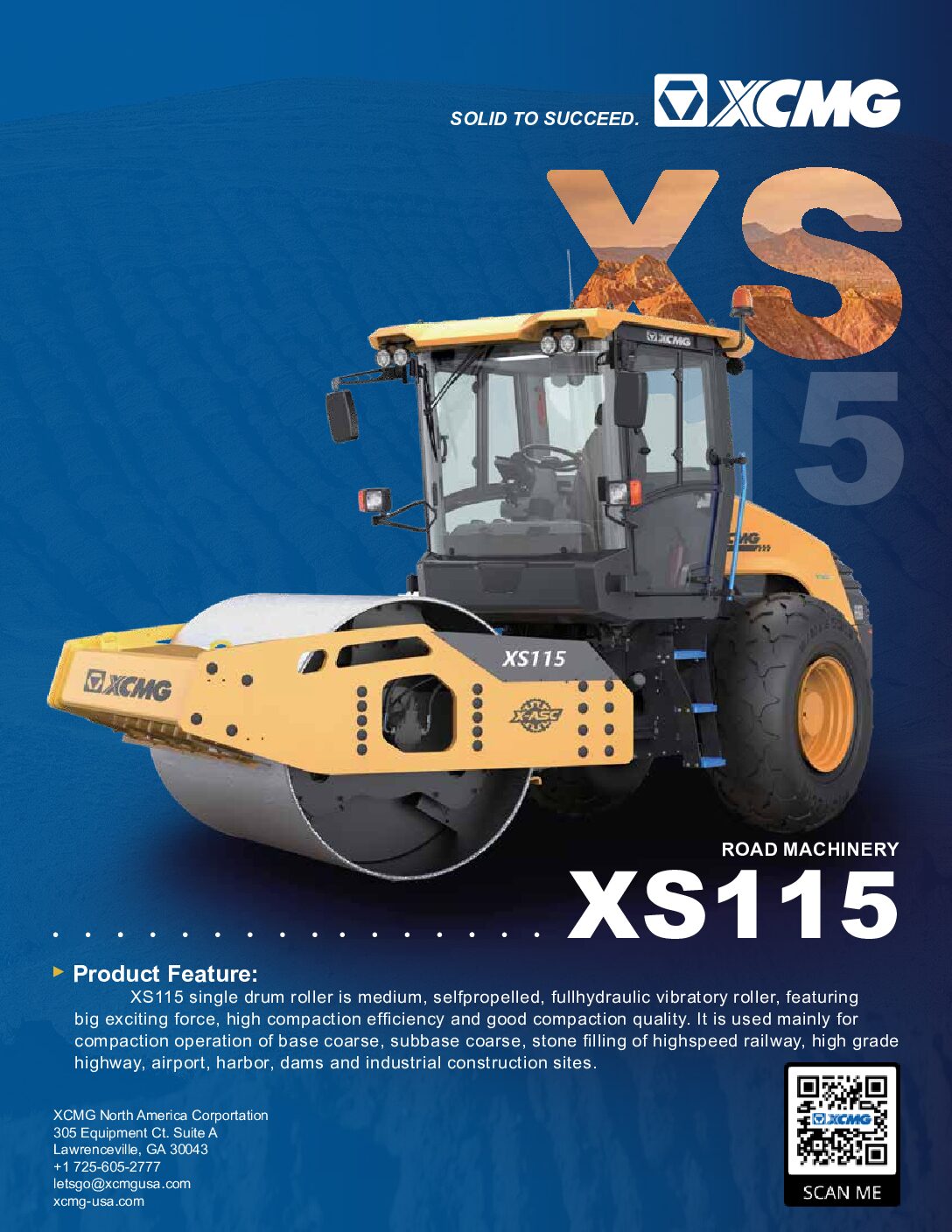 Brochure for XS115