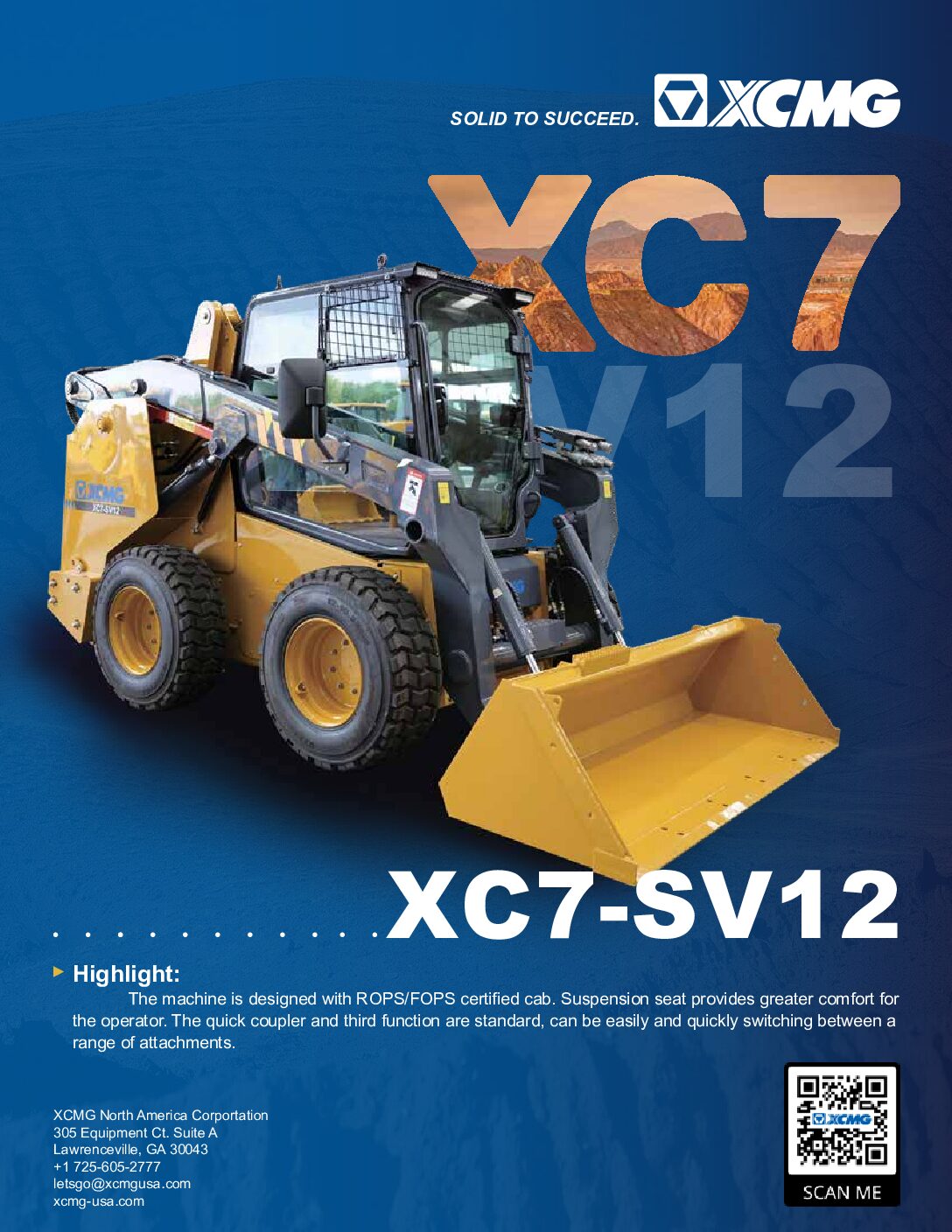 Brochure for XC7-SV12