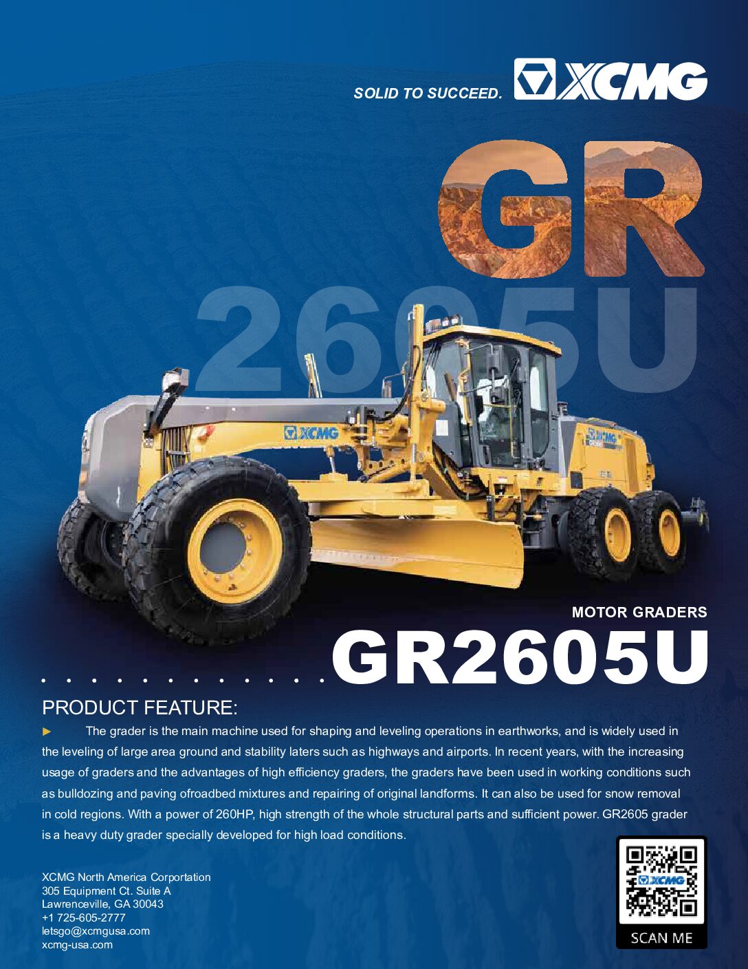 Brochure for GR2605U