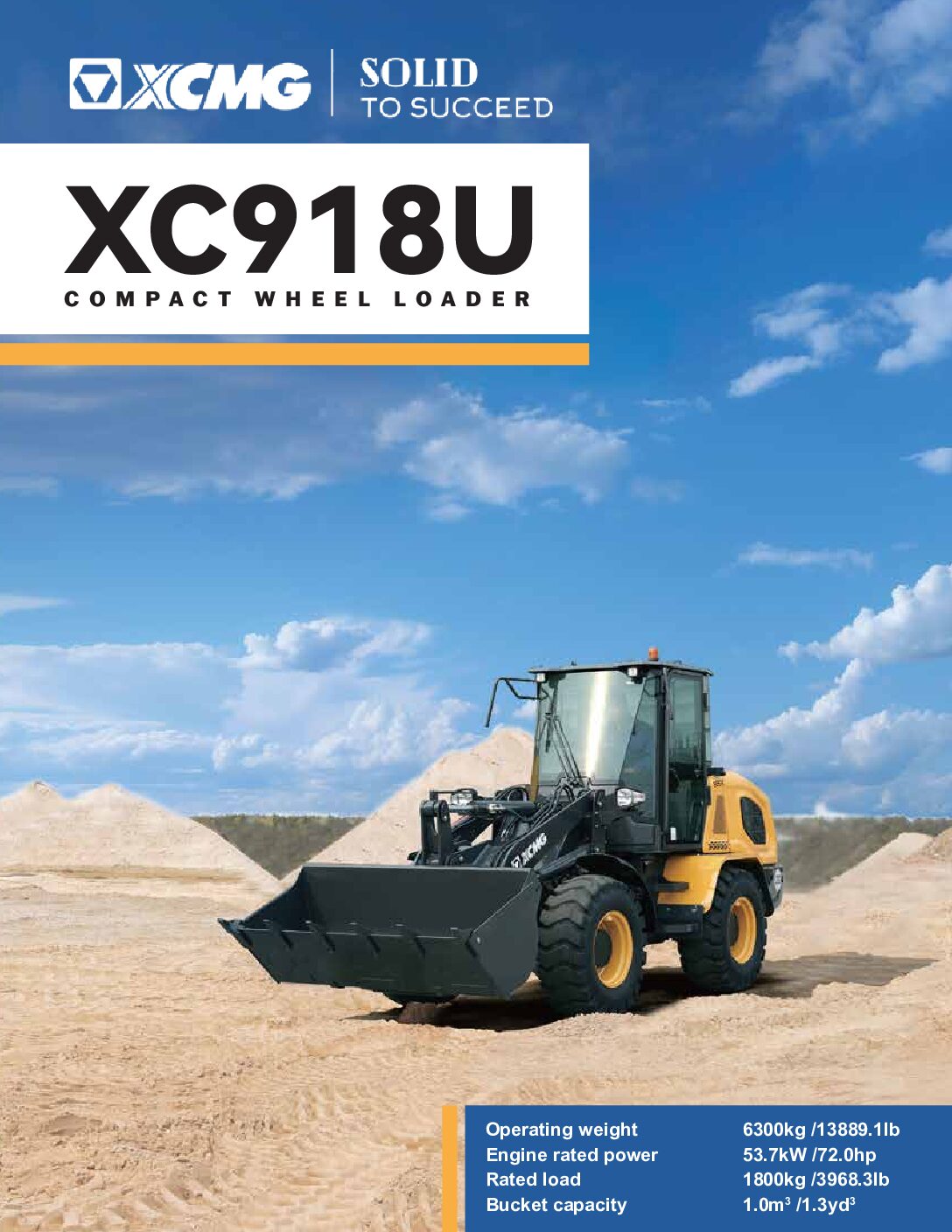Brochure for XC918U