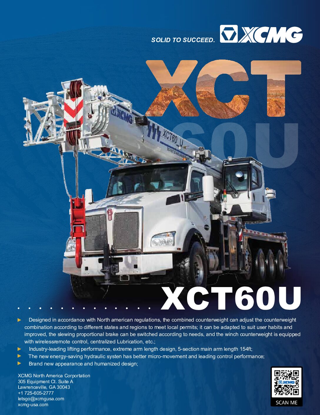 Brochure for XCT60U