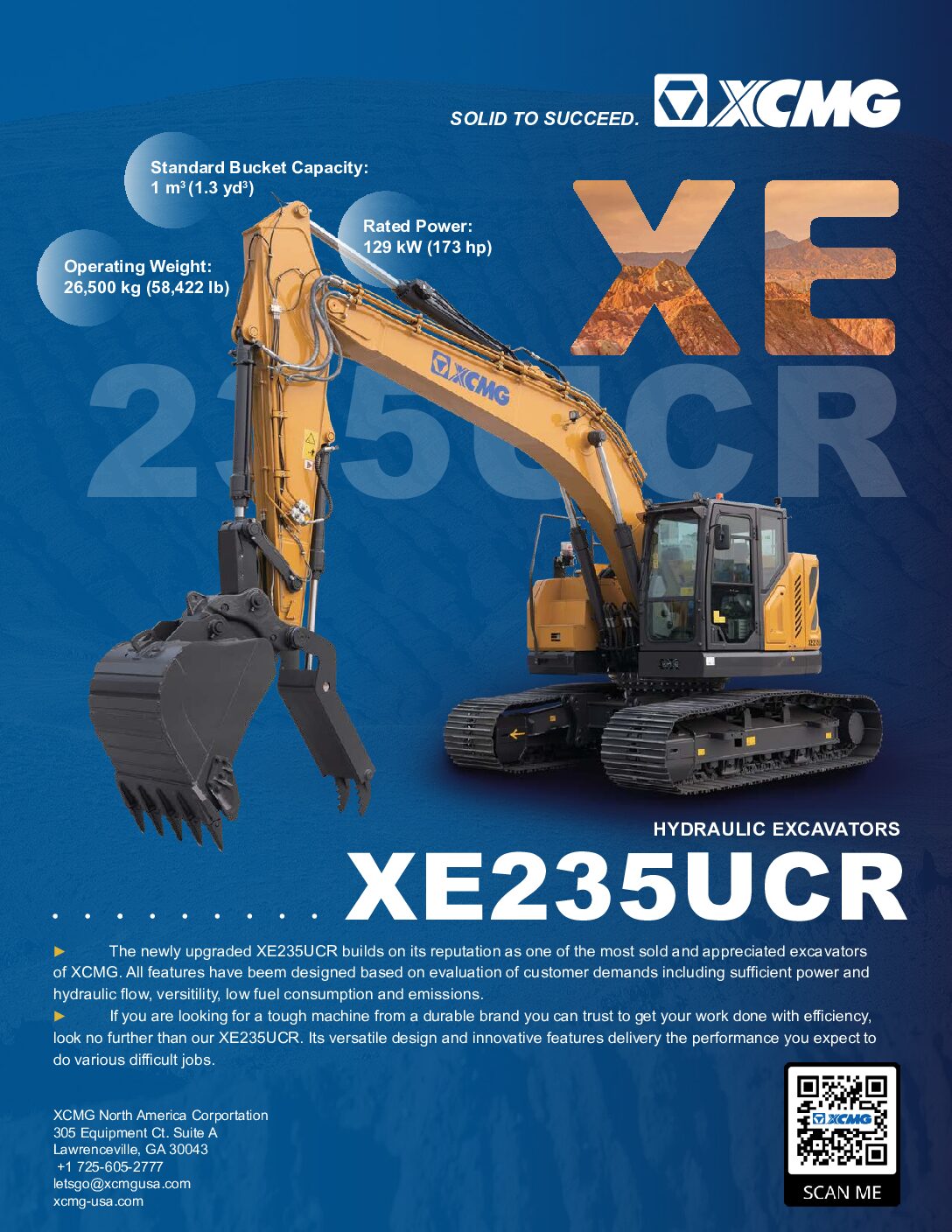 Brochure for XE235UCR